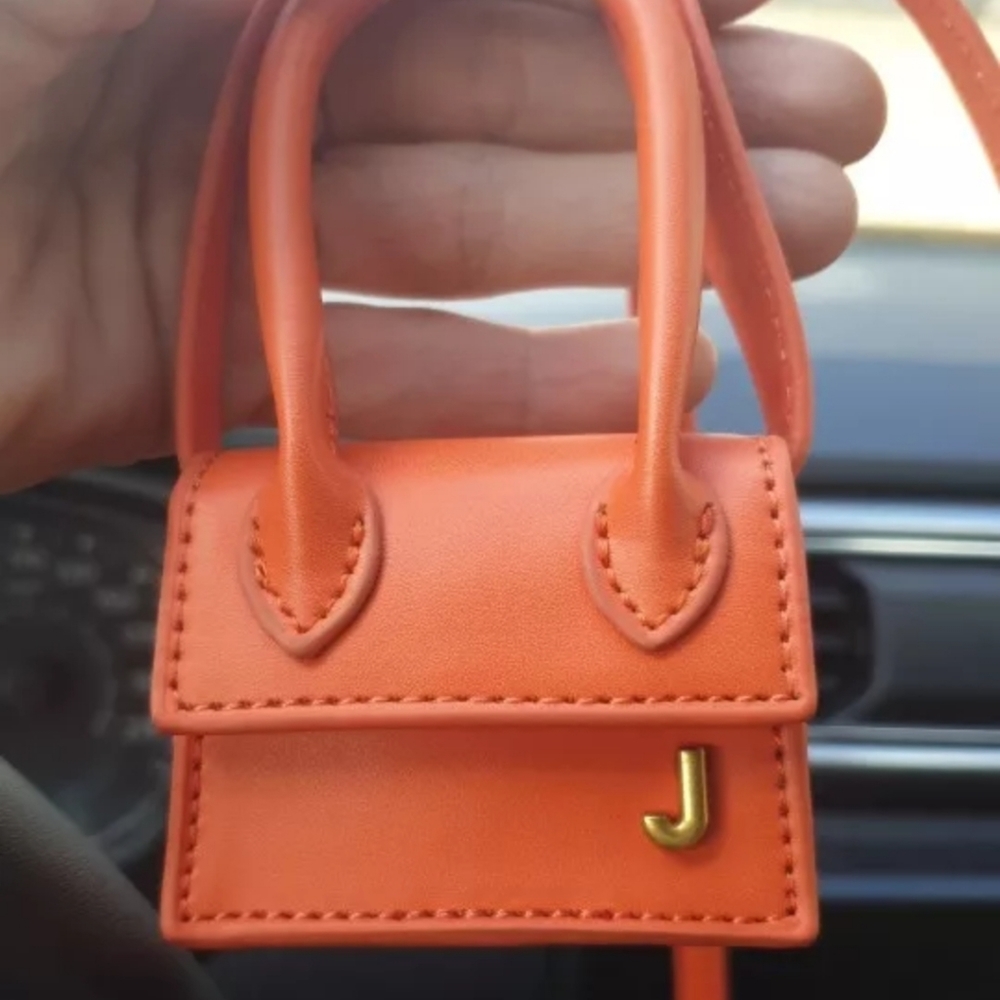 Orange Jacquemus Super Mini